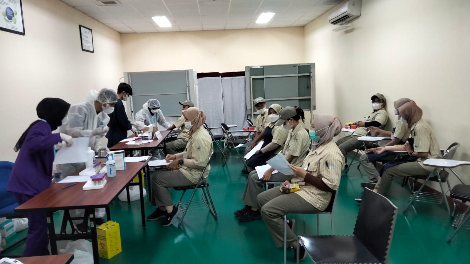 Kegiatan Tes Darah dan Laboratorium - MCU Purwakarta